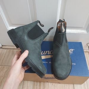 Blundstone Rustic Black Chelsea Boot